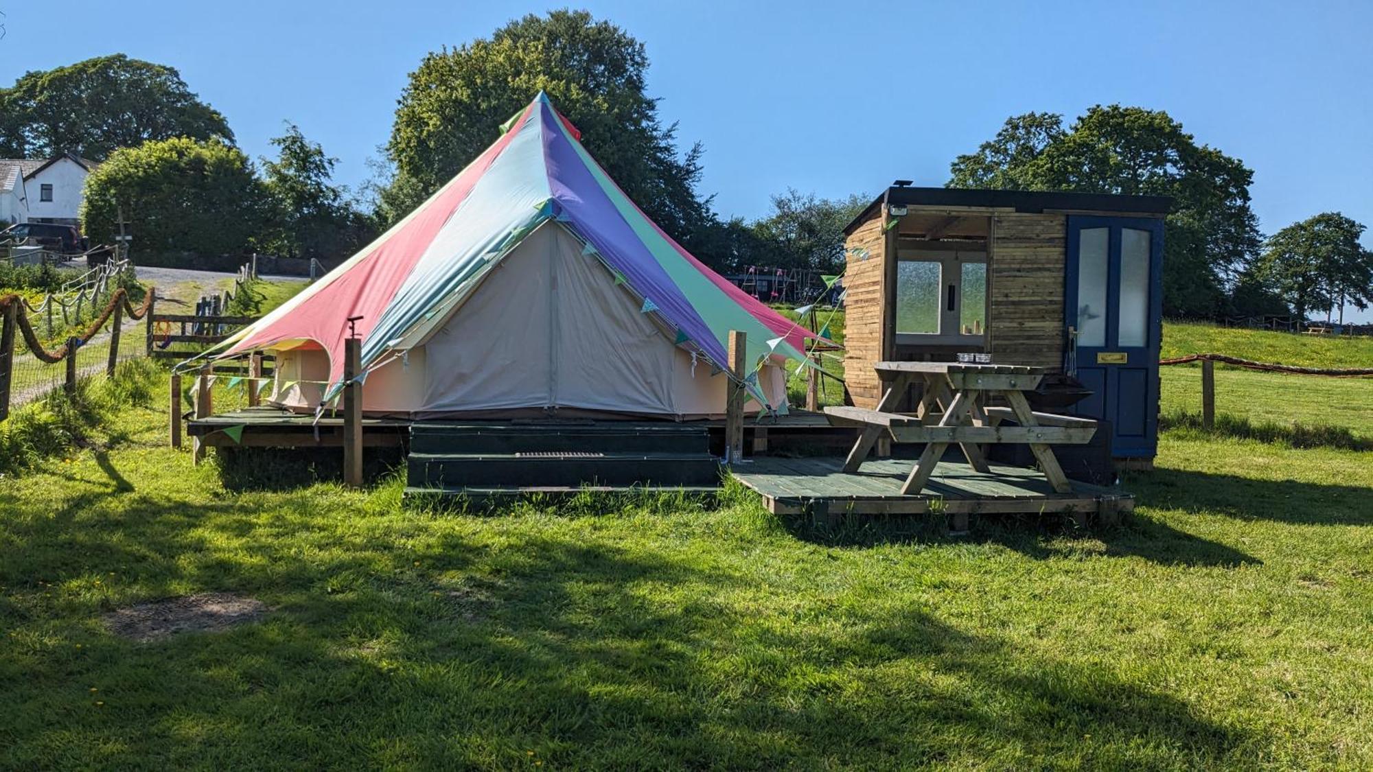 Belle Village, Non Electric ,rent A Bell Tent, Bedding Not Supplied Narberth